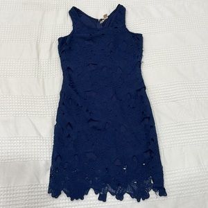 Navy blue dress